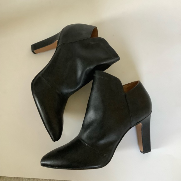 Franco Sarto Kora Leather Booties Size 7.5 - Picture 5 of 10